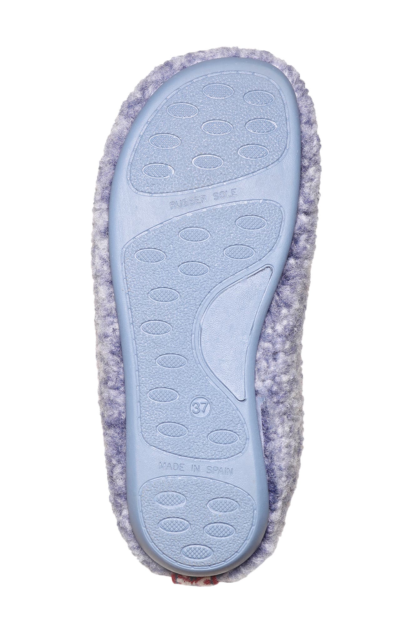Toni Pons Marta Fleece Slipper, Alternate, color, Blue Wool