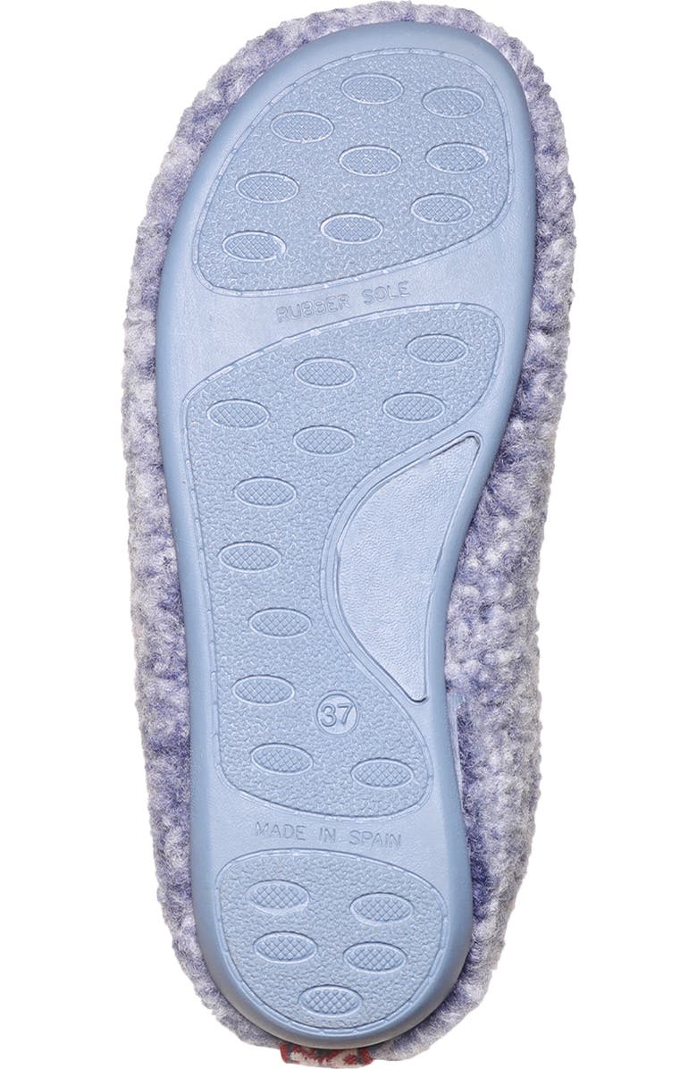 Toni Pons Marta Fleece Slipper, Alternate, color, Blue Wool