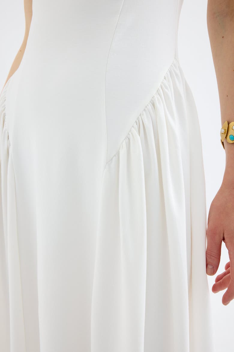 Elaris Sleeveless Stretch Maxi Dress, Alternate, color, White
