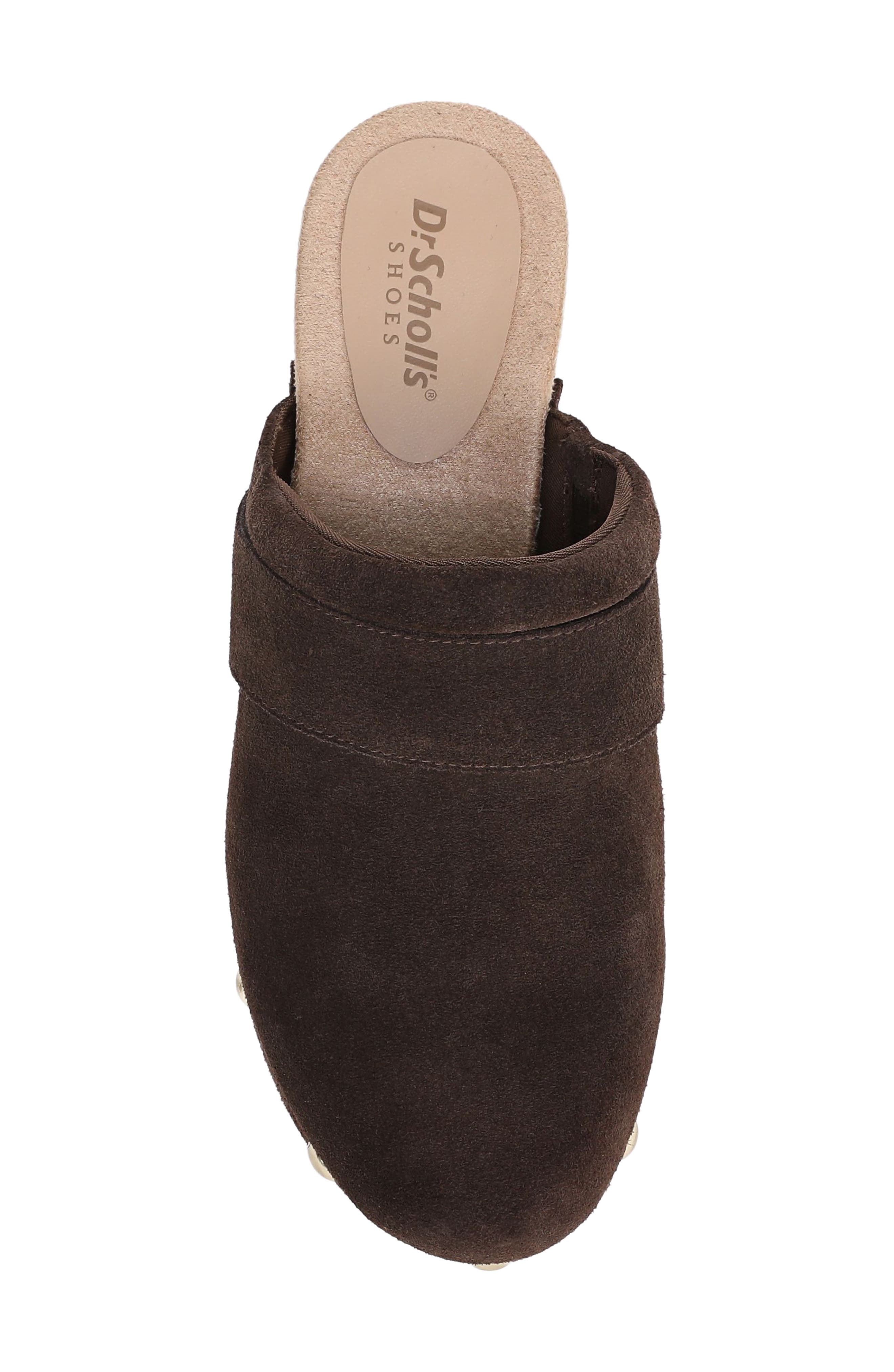 Dr. Scholl's Original Feels Platform Clog, Alternate, color, Dark Brown