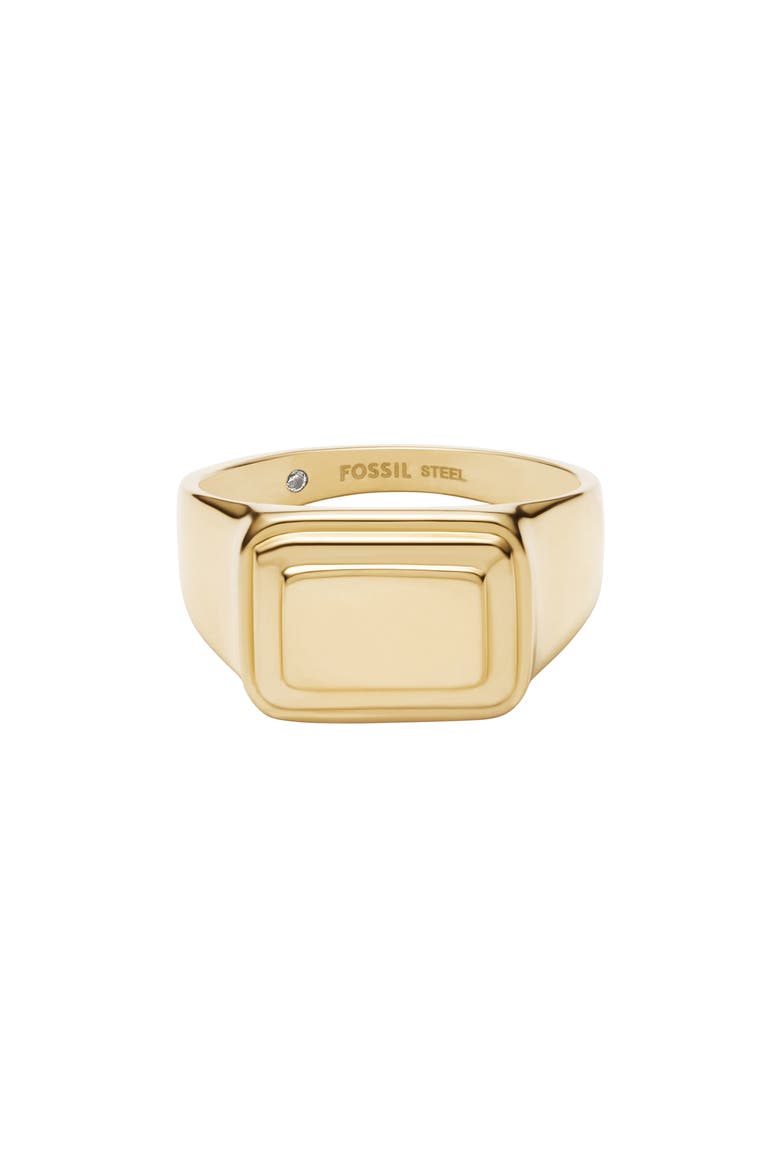 Raquel Signet Ring, Main, color, GOLD