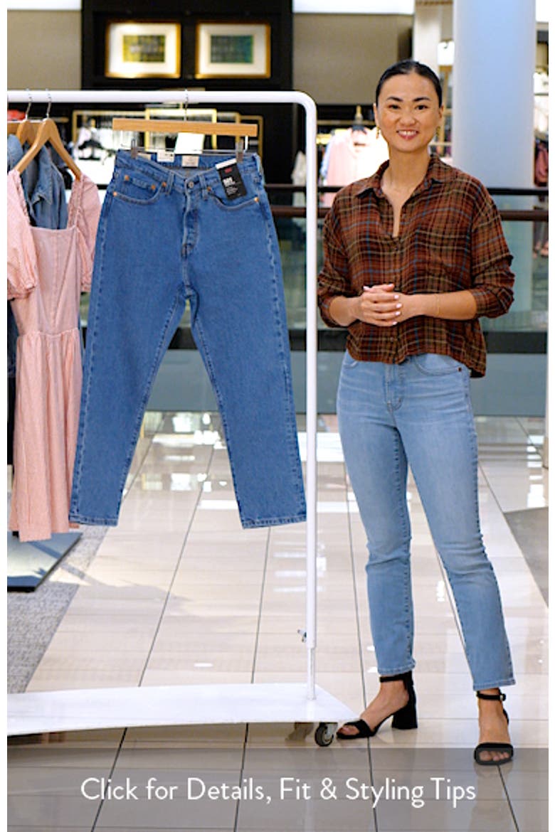 501® Original Crop Straight Leg Jeans video