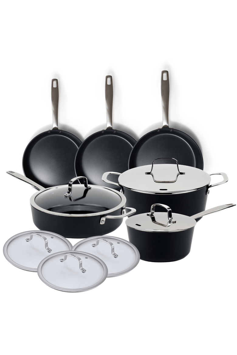 Maestro Non-Toxic Ceramic Non-Stick Cookware Set, Main, color, 12-Piece Set