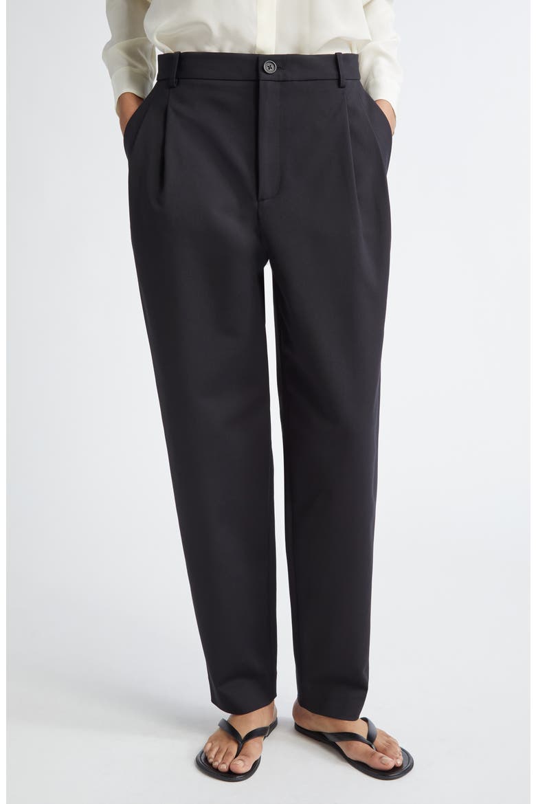 Connor Tapered Straight Leg Pants, Main, color, BLACK