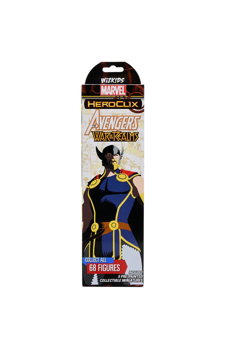 WizKids Games Marvel HeroClix Avengers War of The Realms Booster, Alternate, color, Multicolored
