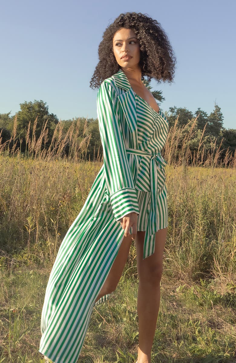 Petite Plume Mulberry Silk Short Pajamas, Alternate, color, 