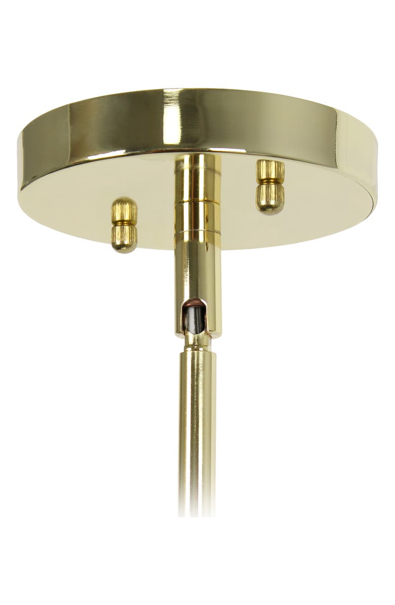 LALIA HOME Glass Shade Pivoting Flush Mount Pendant Lamp, Alternate, color,