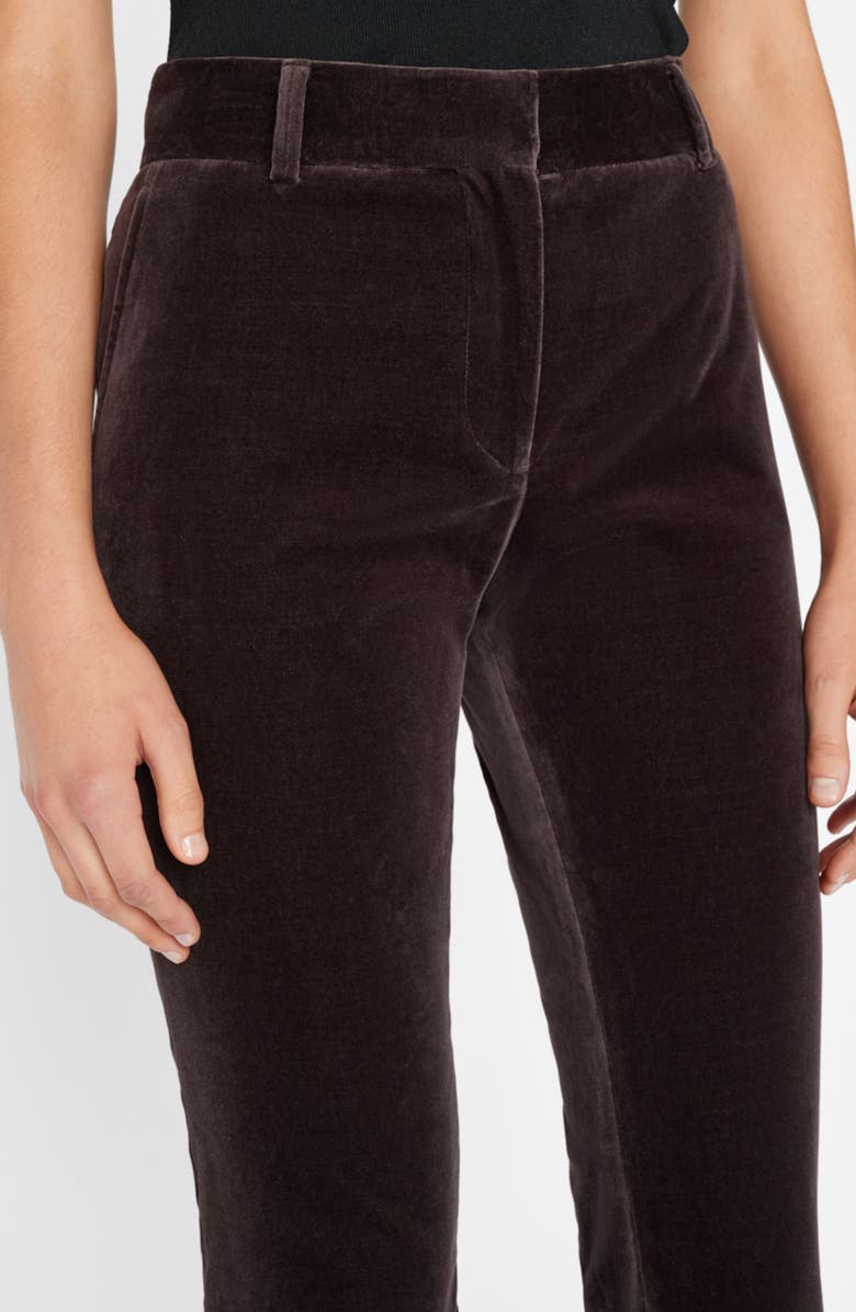 FRAME Le Crop Mini Boot Velvet Trousers, Alternate, color, 