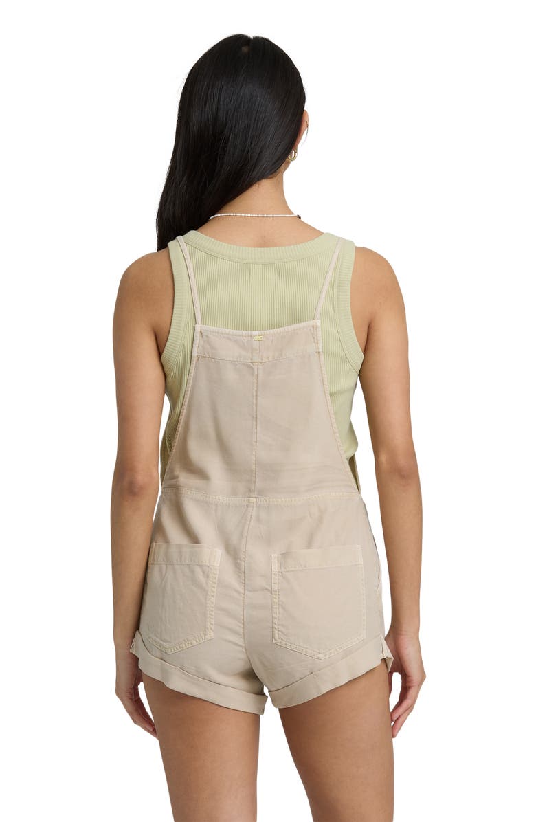 Billabong Wild Pursuit Short Overalls, Alternate, color, Oatmeal