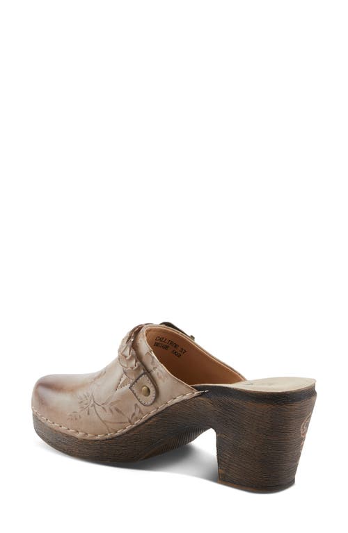 L'artiste By Spring Step Calliroe Platform Clog In Multi