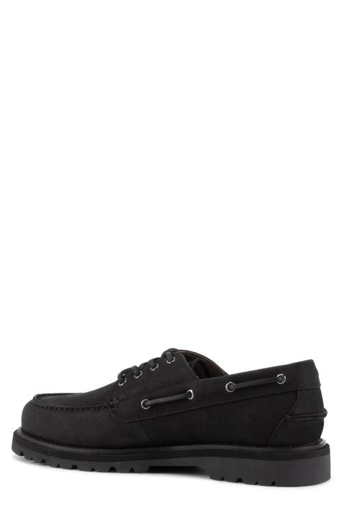 Shop Vagabond Shoemakers Jay Boat Shoe In Black