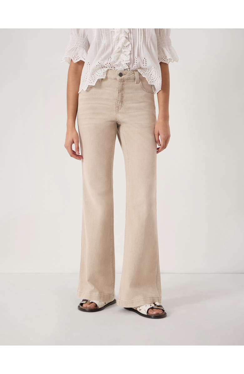 Hush Ela Bootcut Jeans, Main, color, Brown Rice