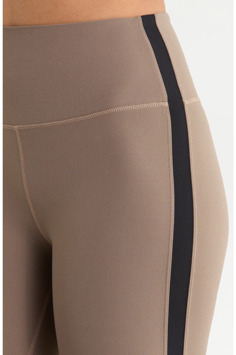 Layla Airweight High Waist 7/8 Leggings, Alternate, color, LENTIL/ BLACK