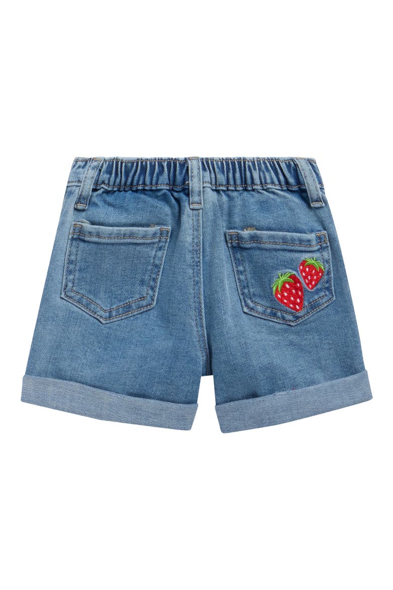 Kids' Sequin Appliqué T-Shirt & Shorts Set, Alternate, color, RED