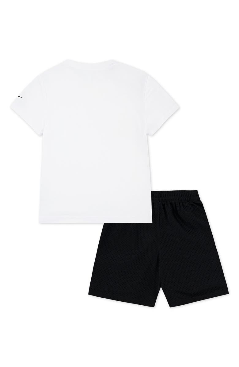 Nike Kids' Sportsball Logo Graphic T-Shirt & Mesh Shorts Set, Alternate, color, Black