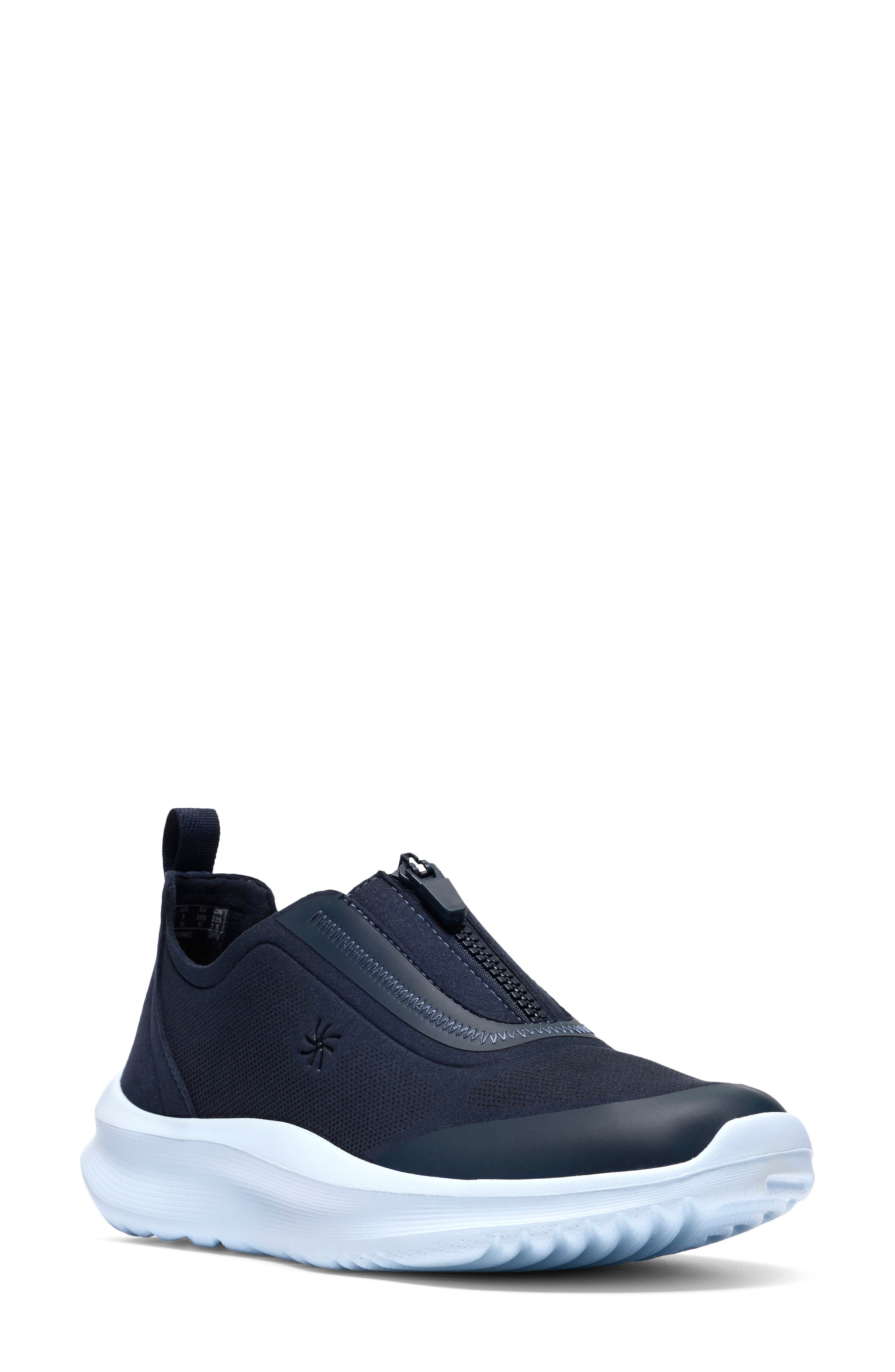 Solevanna Bay Recovery Slip-On Shoe, Main, color, NAVY