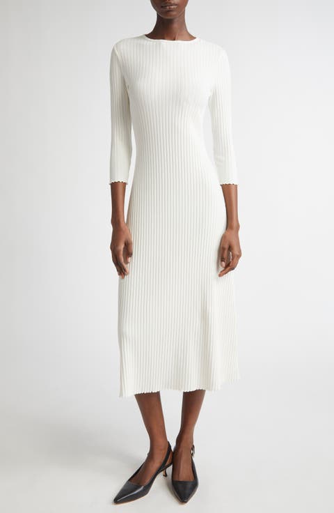 Rib Sweater Dress