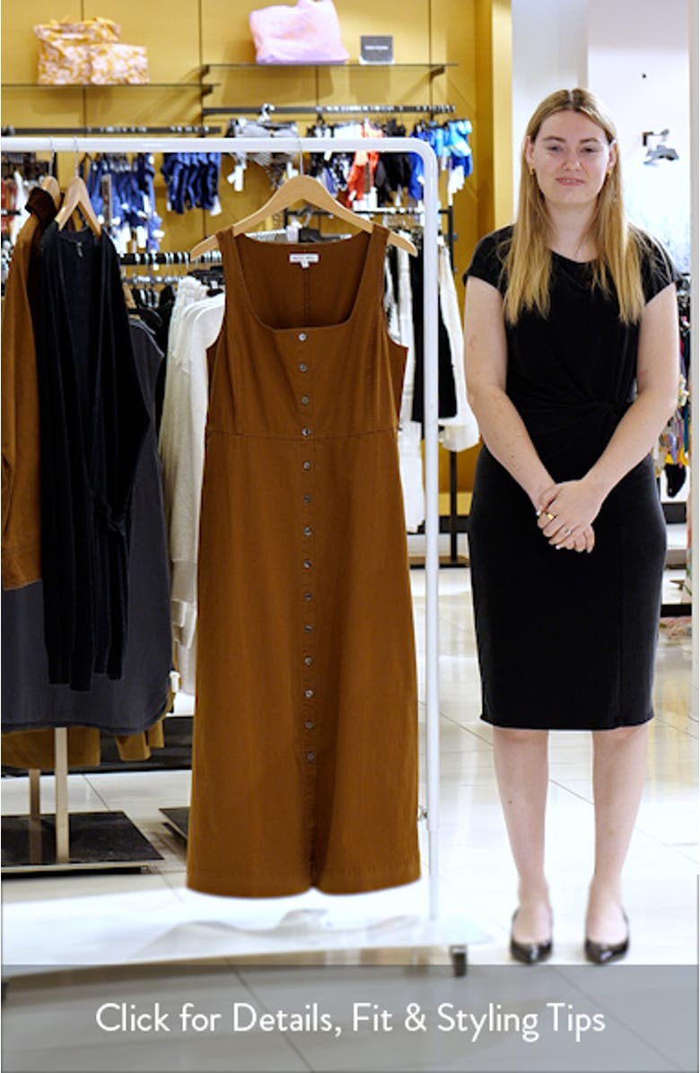 Piper Twill A-Line Dress, sales video thumbnail