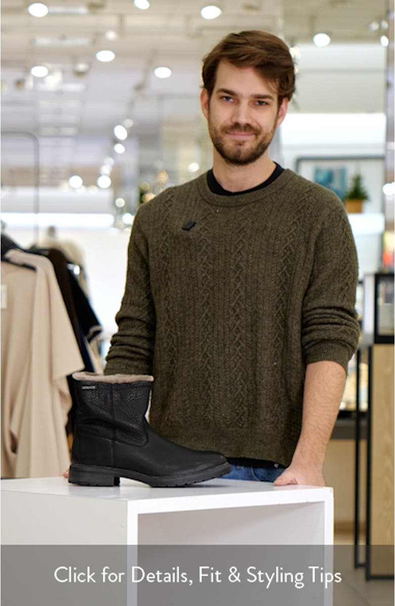 Leonardo HydroProtect Waterproof Genuine Shearling Lined Boot, sales video thumbnail