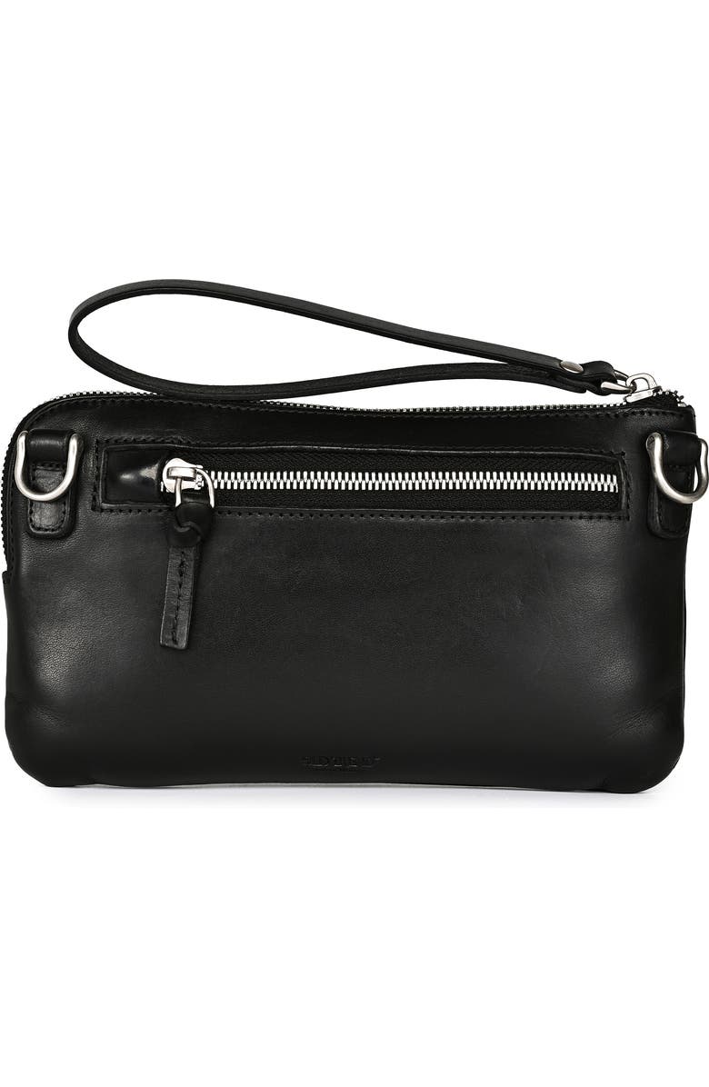 OLD TREND Dahlia Genuine Leather Compact Convertible Crossbody, Alternate, color, Black