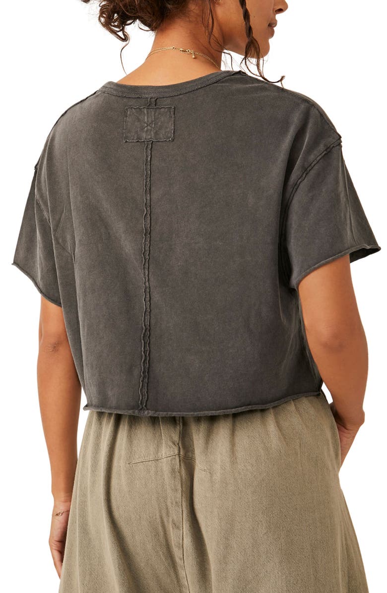 Free People Fade Into You Crop T-Shirt, Alternate, color, 