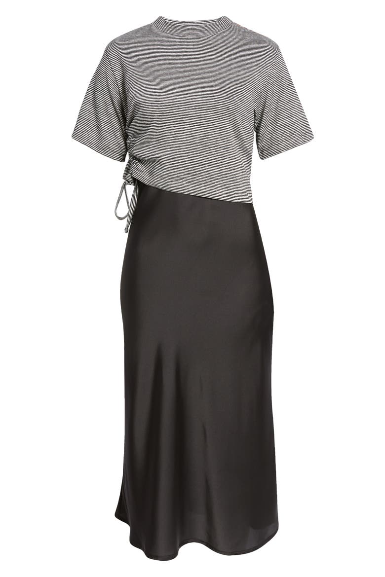 Benno Top & Slipdress, Alternate, color, CHALK WHITE/ BLACK