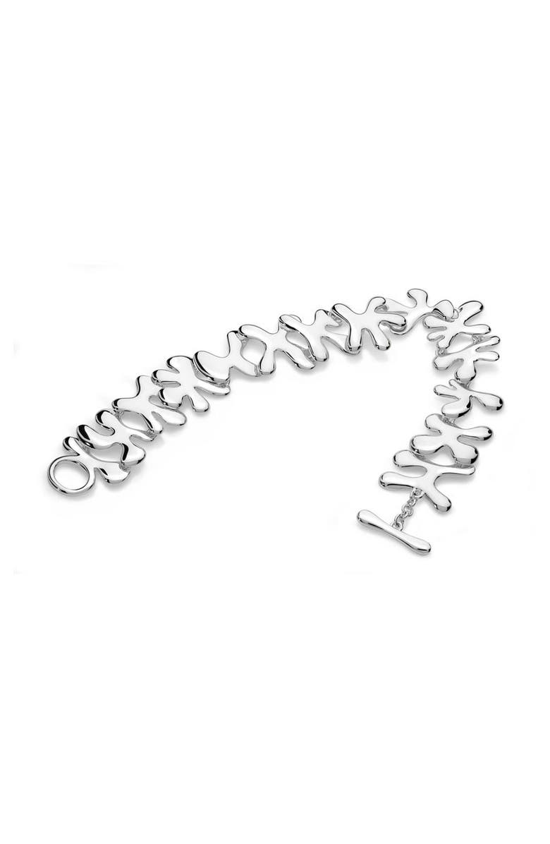 Lucy Quartermaine Splash Bracelet, Main, color, Sterling Silver