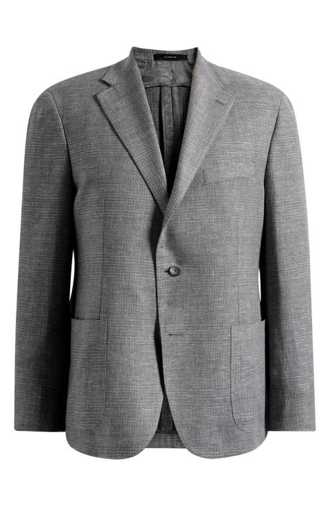 Relaxed Fit Icon Stretch Linen, Wool & Silk Sport Coat