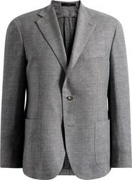 Vince Relaxed Fit Icon Stretch Linen, Wool & Silk Sport Coat