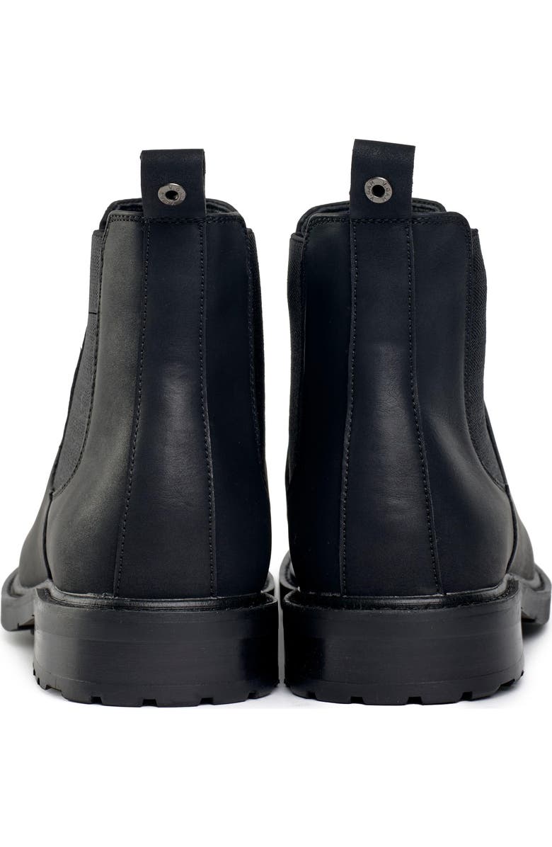 V.GAN LONDON Vegan Auber Chelsea Boots, Alternate, color, Black