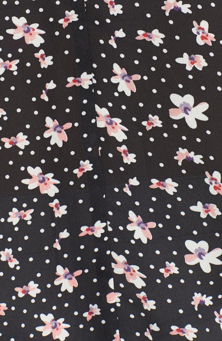 Elodie Back Cutout Floral Print Top, Alternate, color, 