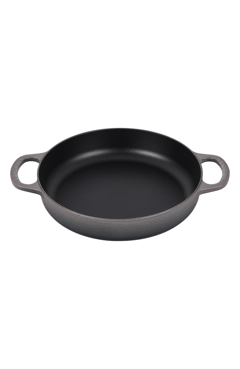 Le Creuset Signature Enamel Cast Iron Everyday Pan, Main, color, Oyster