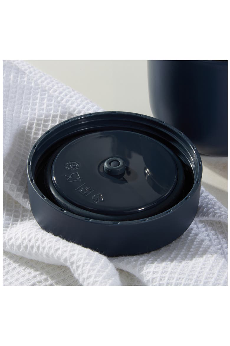 Nom 25-Ounce Food Container, Alternate, color, NAVY AND STEEL