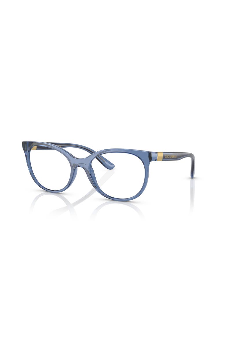 53mm Cat Eye optical glasses, Main, color, Blue