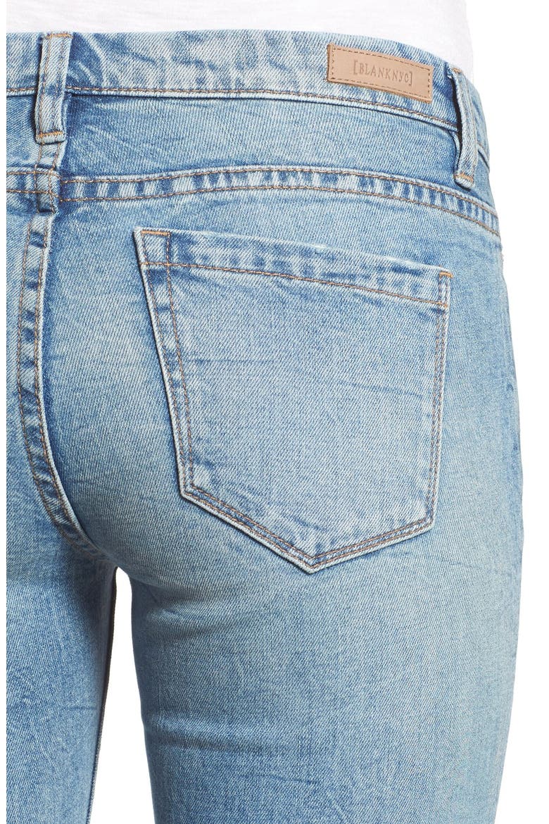 'Skinny Dipper' Distressed Skinny Jeans, Alternate, color, SKINNY DIPPER