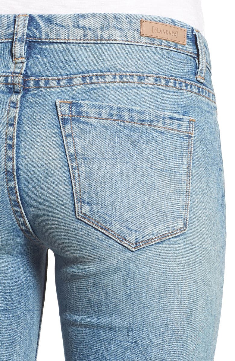 BLANKNYC 'Skinny Dipper' Distressed Skinny Jeans, Alternate, color,