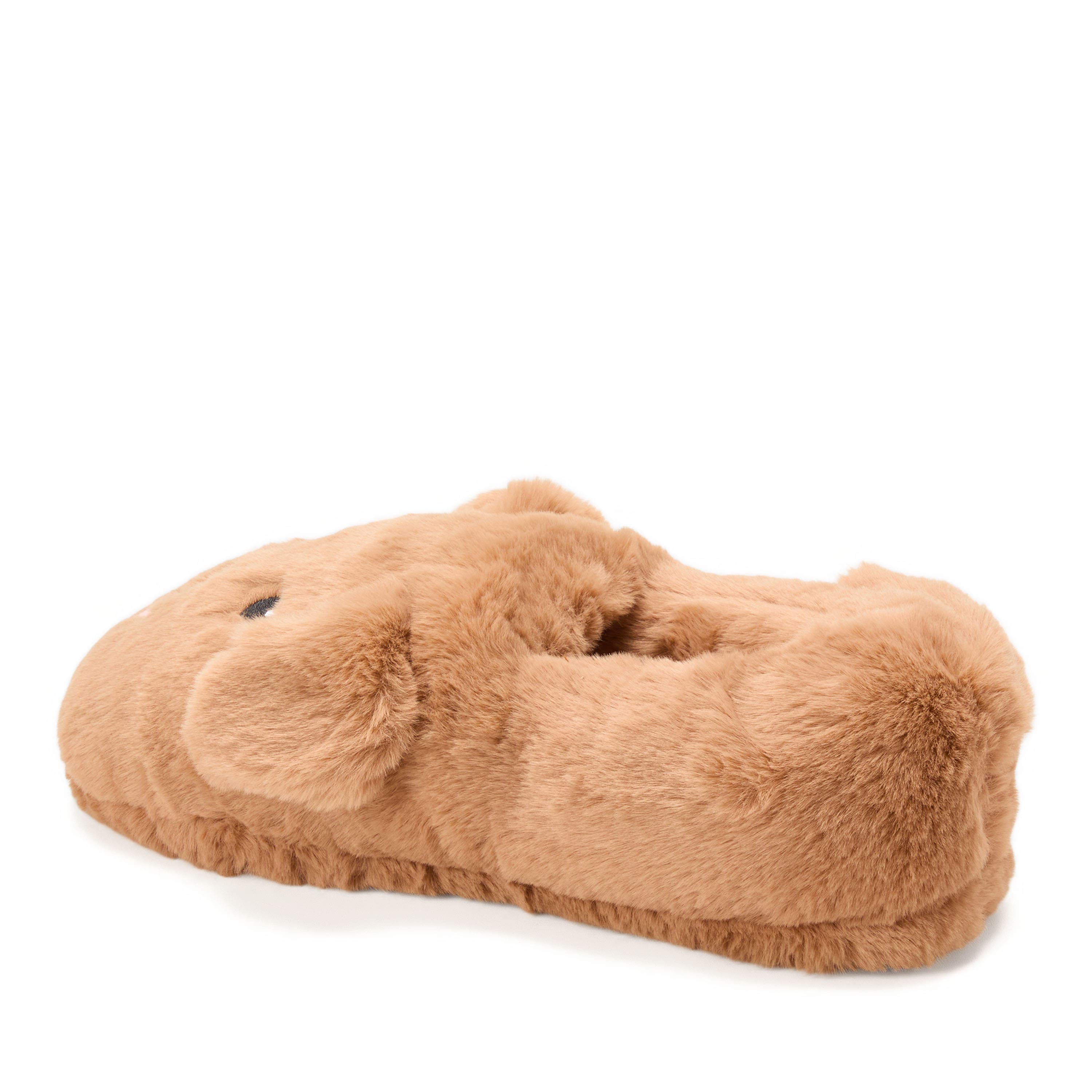 Unisex Animal Closed Back Slipper, Alternate, color, DESERT