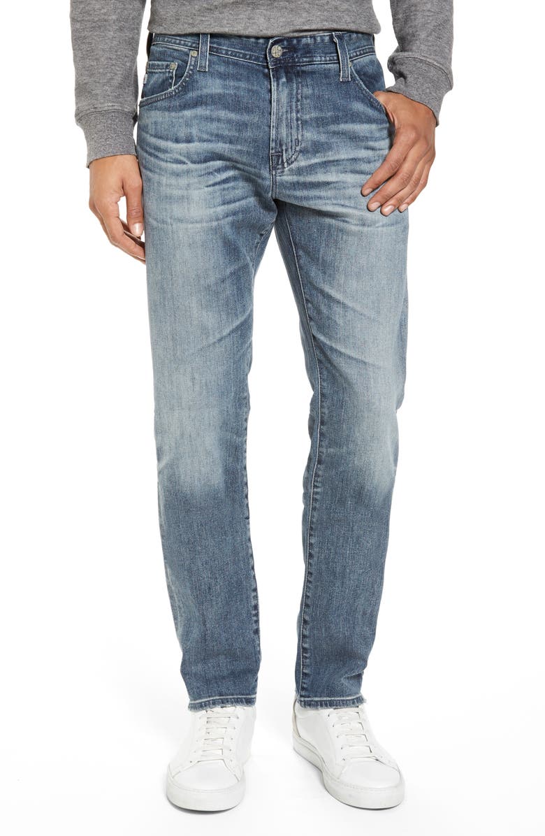 AG Tellis Slim Fit Jeans, Main, color, 
