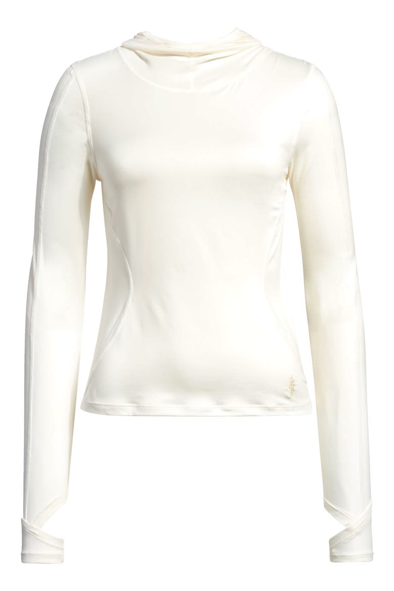 FP Movement Misty Morning Layering Hoodie, Alternate, color, IVORY