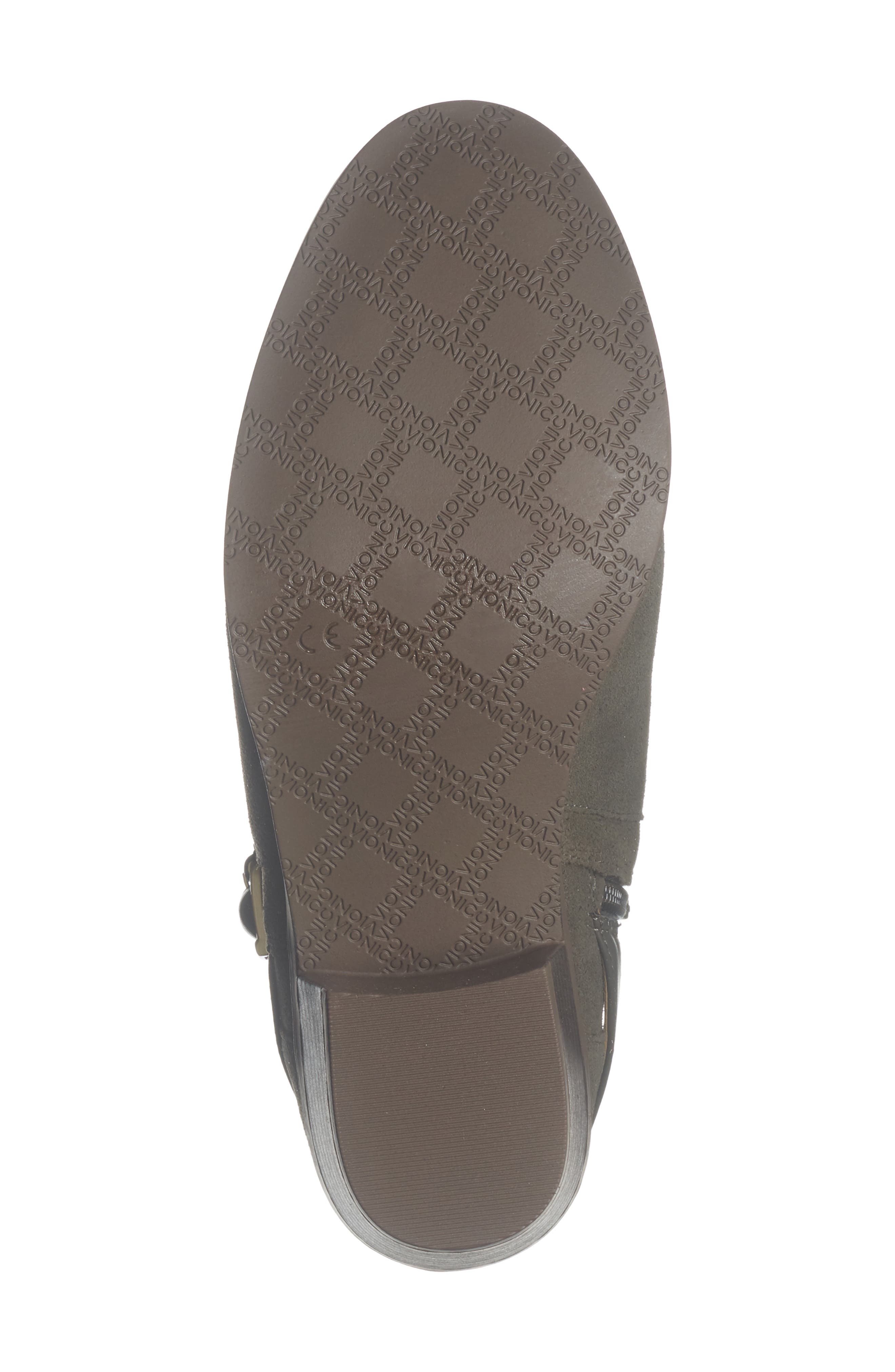 Vionic Farrah Bootie, Alternate, color, Dark Khaki Suede