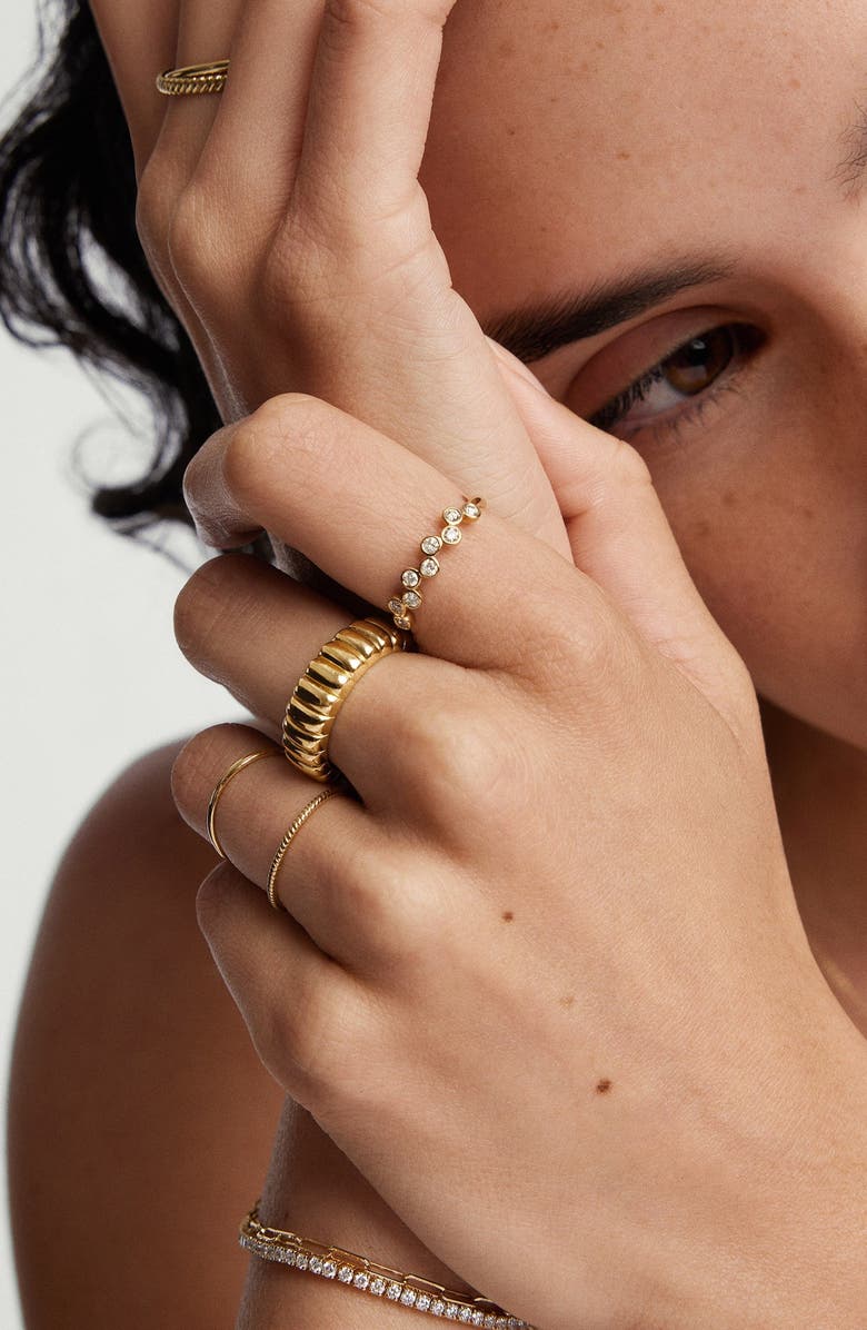 MEJURI Ziggy Ring, Alternate, color, 14K Yellow Gold