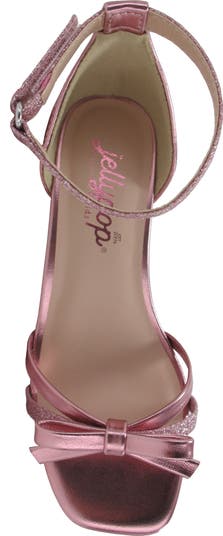 Kids' Zendah Metallic Block Heel Sandal