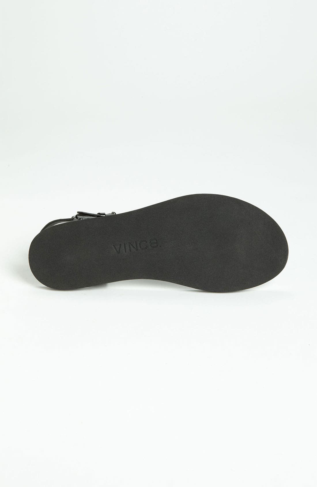 'Maia' Sandal, Alternate, color, BLACK PATENT