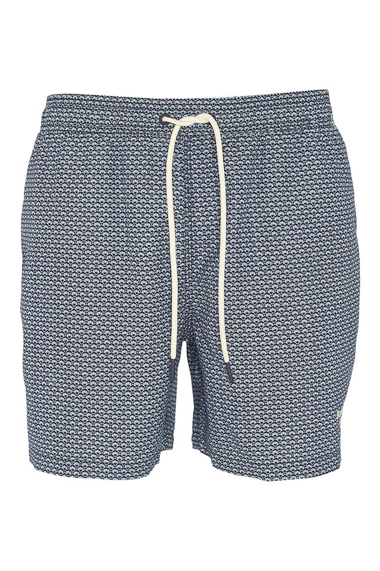 Shell Swim Trunks, Alternate, color, NAVY