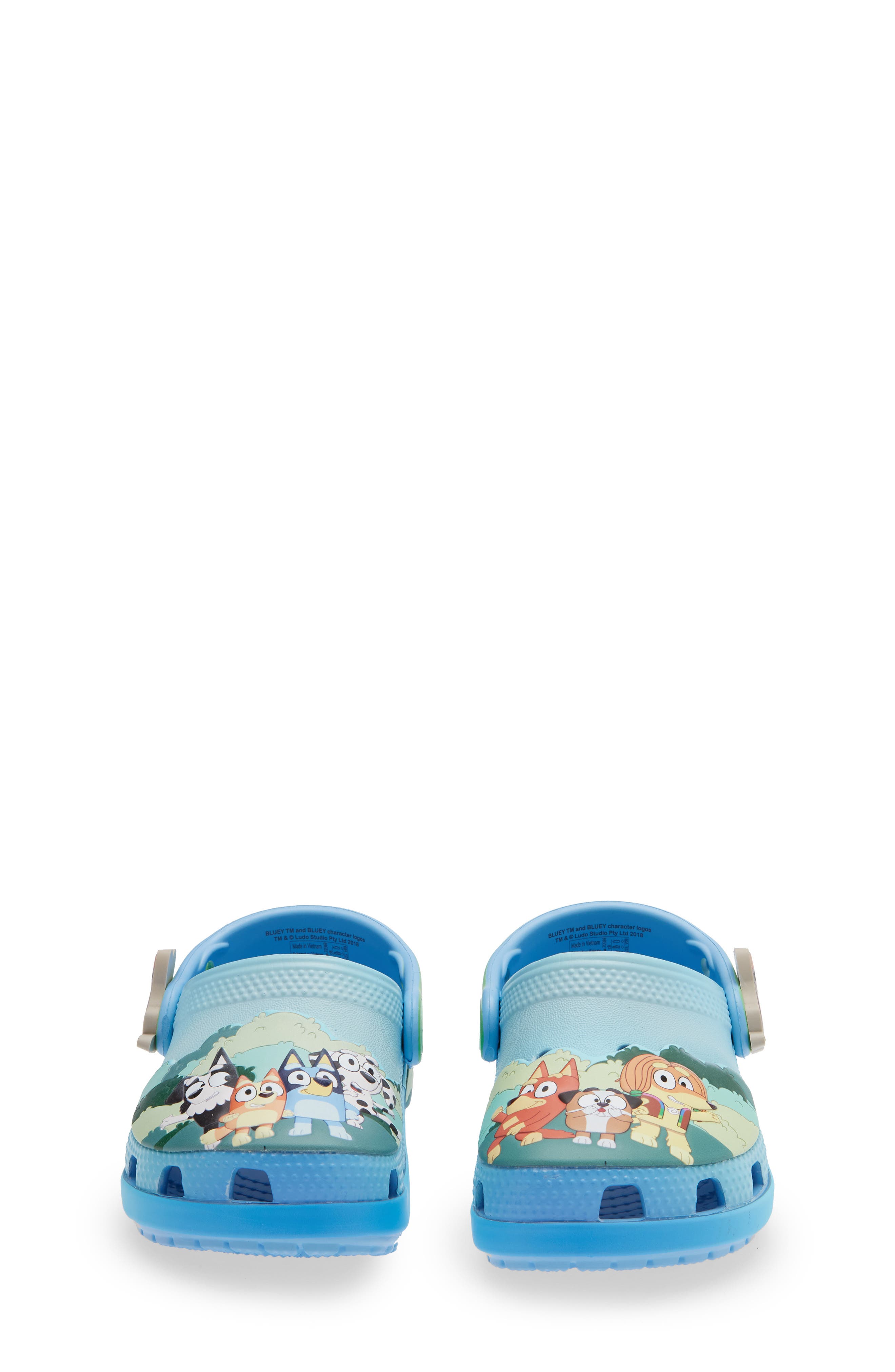 CROCS Kids' Bluey Classic Clog, Alternate, color, Blue Multi