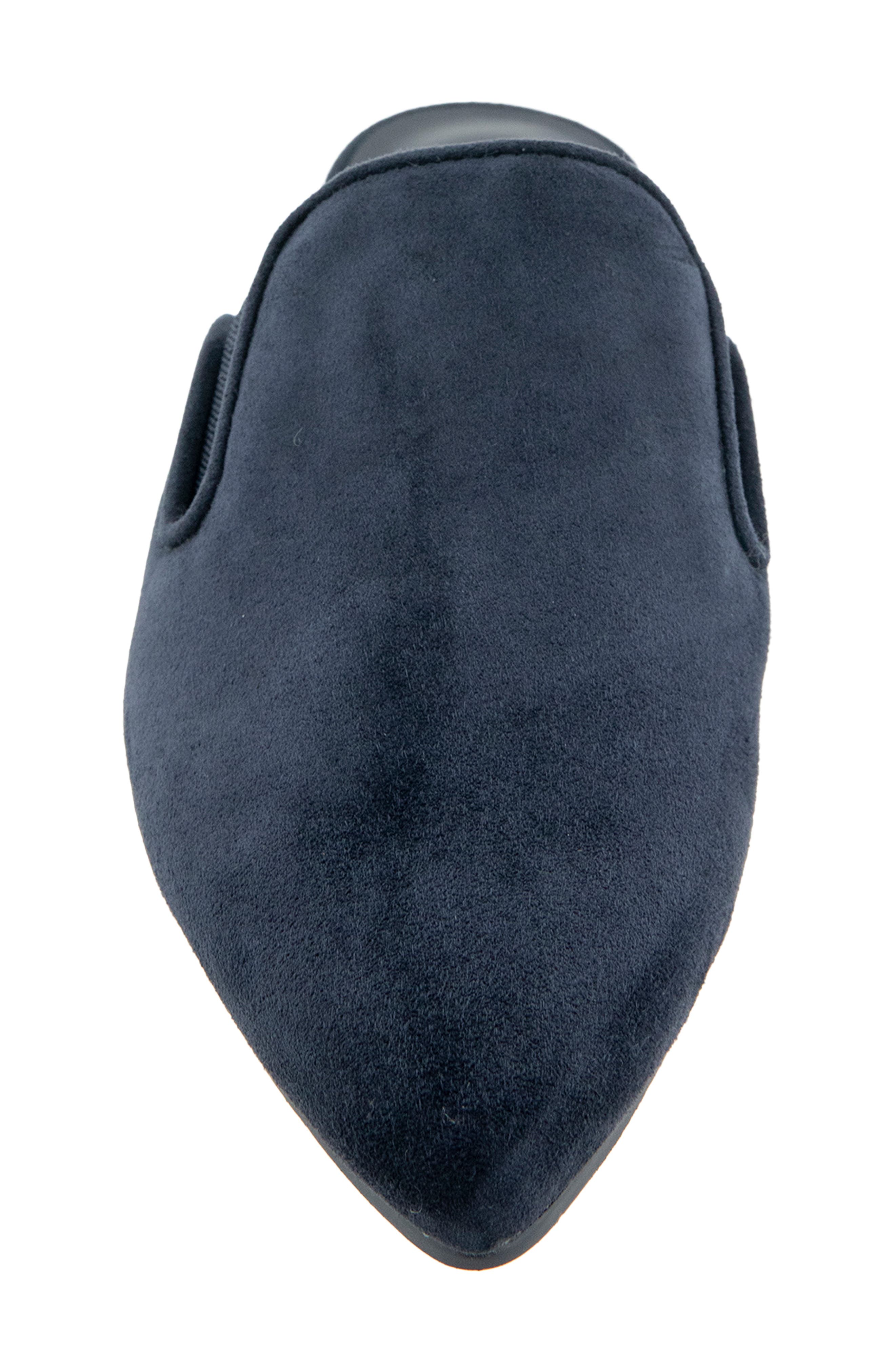 Liza Pointed Toe Mule, Alternate, color, NAVY