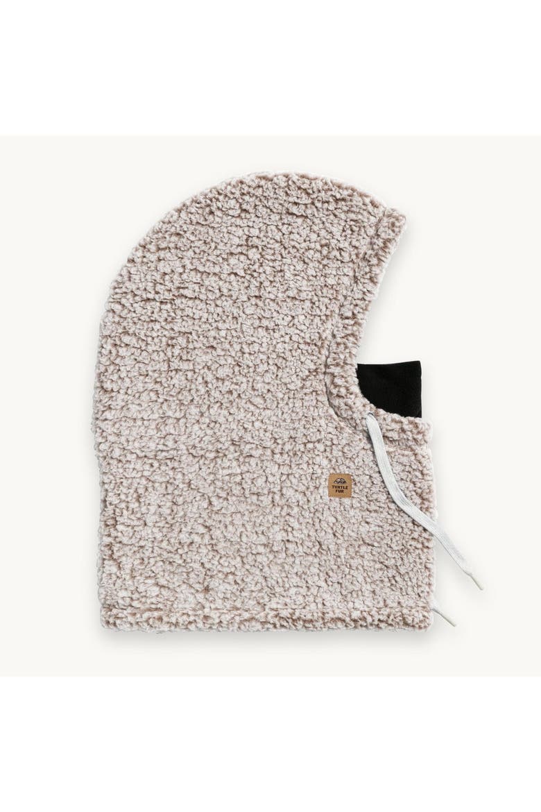 High Pile Fleece Booter Overhood, Main, color, Natural