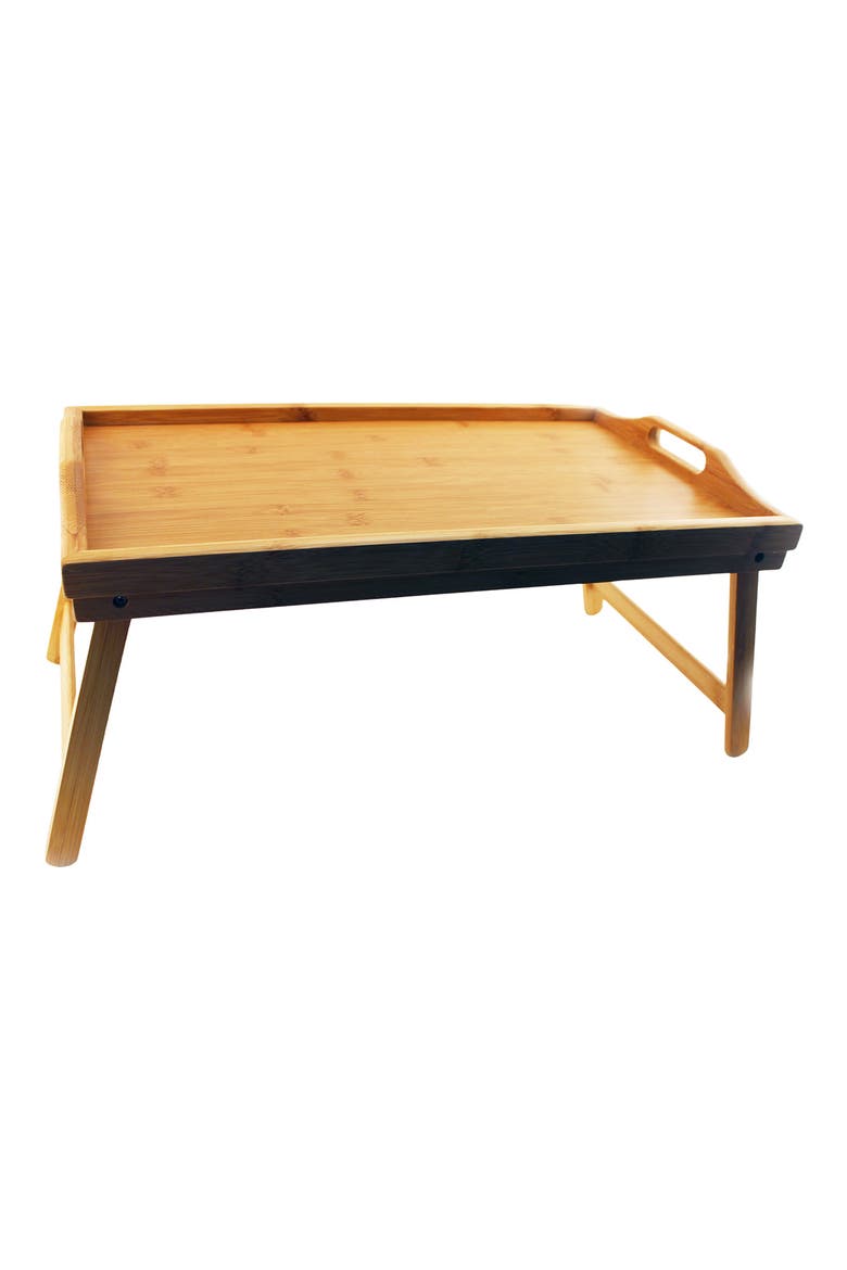 INTERNATIONAL 20" Bamboo Bed Tray, Alternate, color, BEIGE
