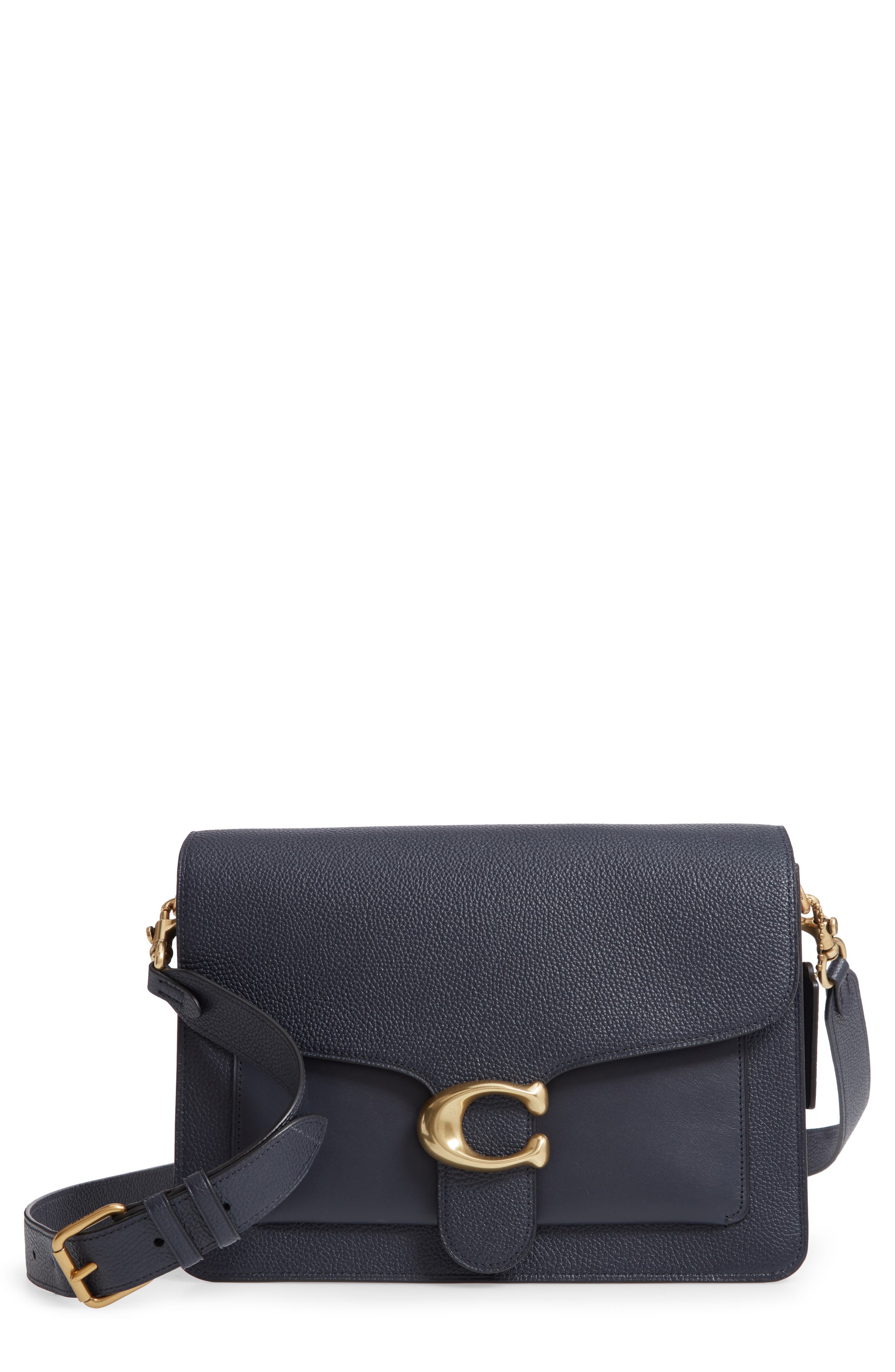 COACH Tabby Leather Crossbody Bag, Main, color, 