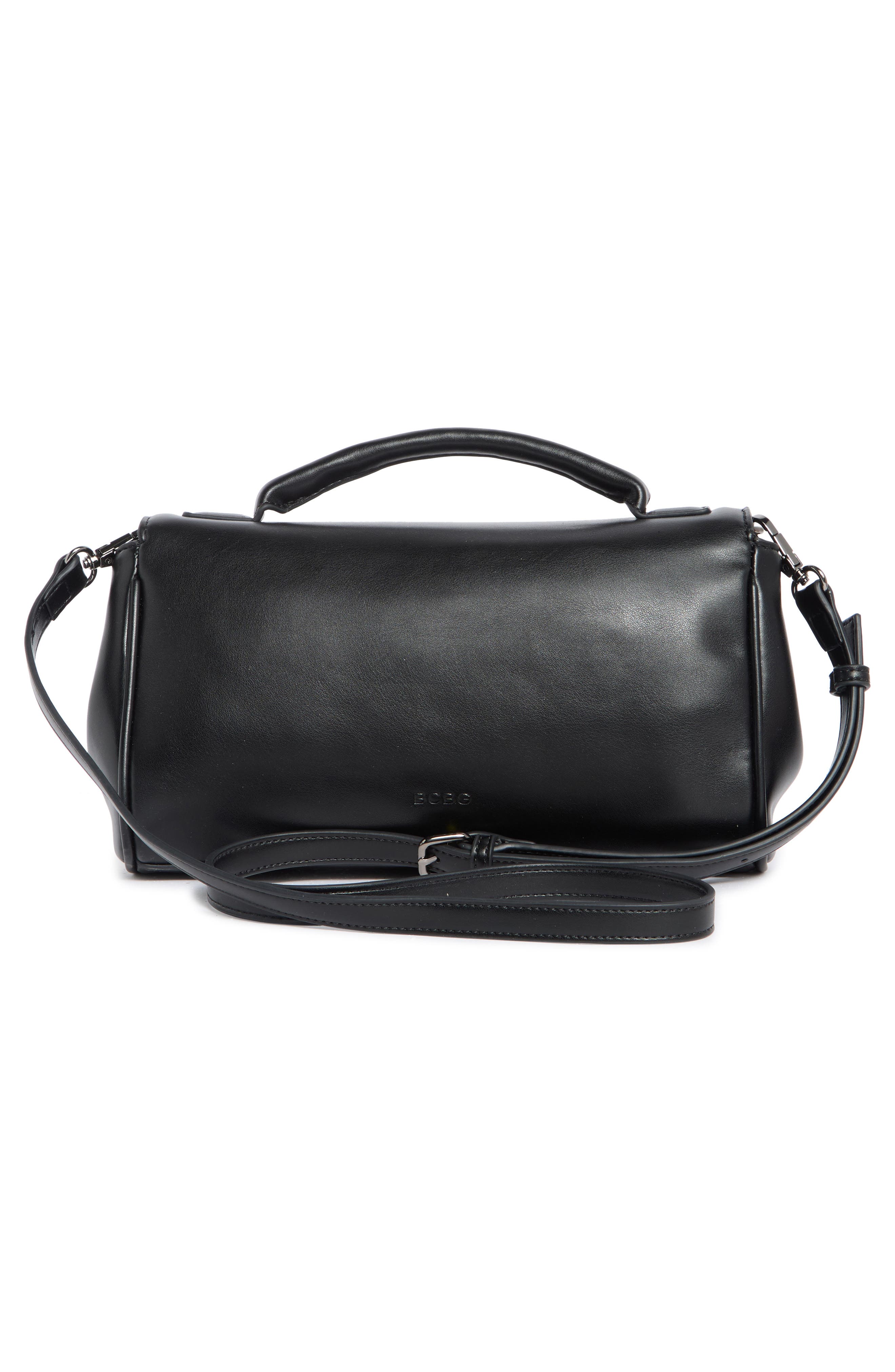 BCBG East/West Convertible Clutch, Alternate, color, Black